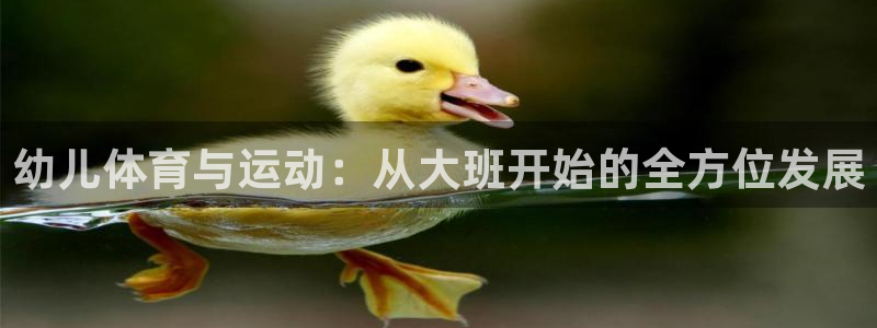 球王会体育：幼儿体育与运动：从大班开始的全方位发展