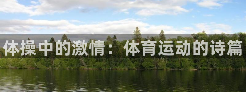 球王会体育：体操中的激情：体育运动的诗篇