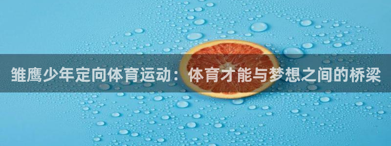 球王会体育：雏鹰少年定向体育运动：体育才能与梦想之间的桥梁